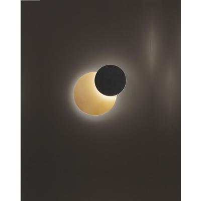 APPLIQUE IN METALLO COLORE ORO/NERO